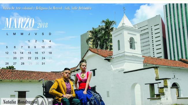 Nueve fotógrafos colombianos participaron en el calendario que va de abril del 2017 hasta abril del 2018.
