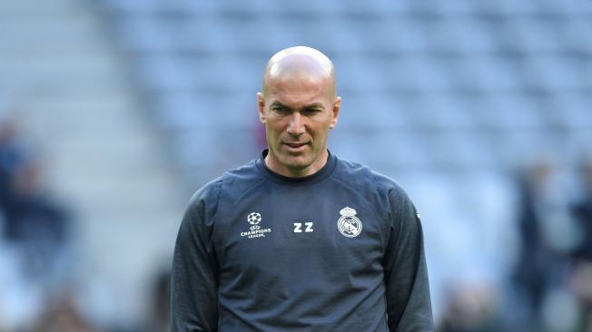 Entrenamiento Real Madrid: Zinedine Zidane