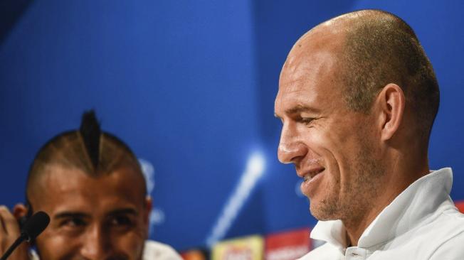 Rueda de Prensa Bayern Munich: Arturo Vidal y Arjen Robben