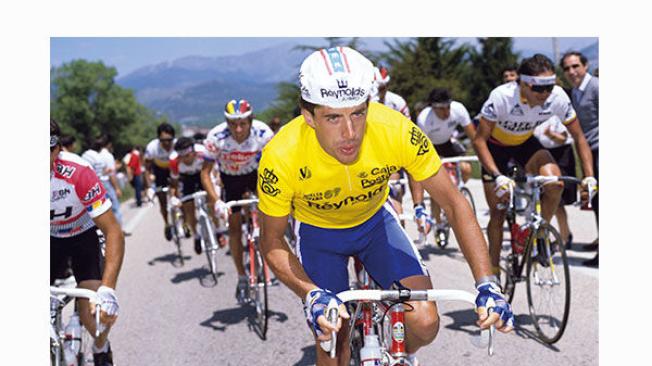 Pedro "Perico" Delgado, ganador del Tour de Francia (1988) y de la Vuelta a España (1985 y 1989).
