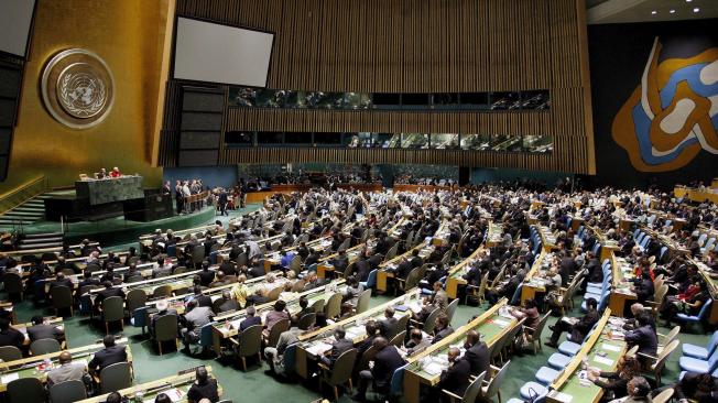 La solicitud de la nueva misión debe hacerse “a través de la Asamblea General” de Naciones Unidas.