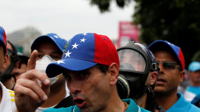 El líder opositor Henrique Capriles dice que si no logran sus objetivos al finalizar la jornada, anunciarán, esta misma tarde, los pasos a seguir.