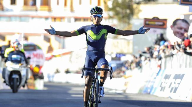 El boyacense Nairo Quintana ha tenido un buen inicio de temporada tras su victorias en de la Vuelta a la Comunidad Valenciana y la Tirreno Adriático.