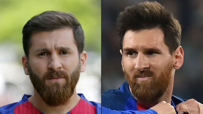Un hombre iraní se ha vuelto viral en redes sociales al divulgar algunas imágenes donde revela su semejanza con el jugador del Barcelona Lionel Messi.