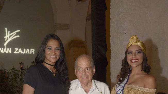 Jeimy Paola Vargas, Raimundo Angulo y Laura González.