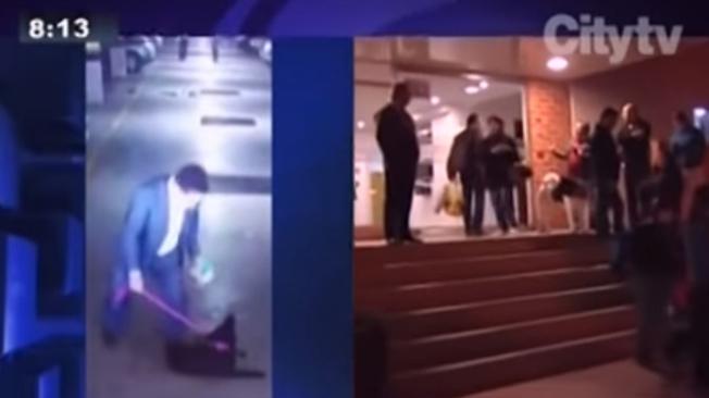 En redes sociales circuló un video en el que se ve cómo un hombre maltrata a su perro en Usaquén..