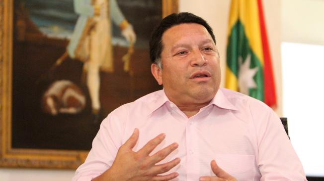 Manuel Vicente Duque, alcalde de Cartagena, suspendido.
