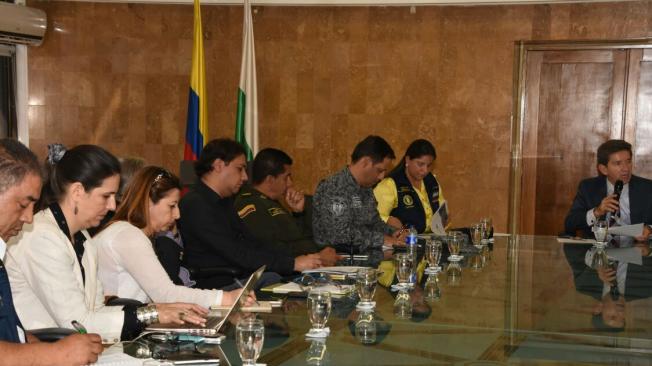 Este jueves se realizó un Consejo Departamental de Gestión del Riesgo, con la participación de todas las dependencias de la Gobernación de Antioquia.