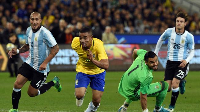 Selección Argentina ganó 1-0 a Brasil en amistoso en Australia.