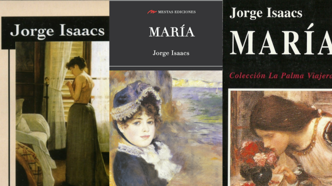 Algunas portadas de 'María' de Jorge Isaacs.