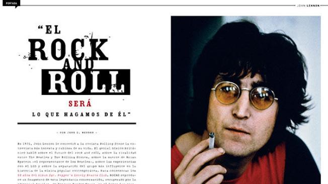 "El rock será lo que hagamos de él"
Entrevista a John Lennon
Por Jann S. Wenner 
Con autorización de Aguilar / Penguin Random House