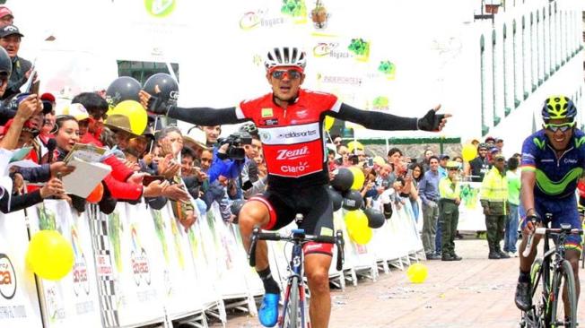 Alex Cano ganó la última etapa de la Vuelta a Boyacá 2017