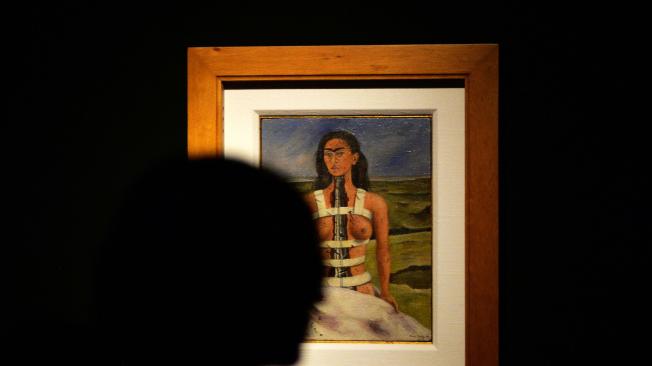 Mirada de la muestra de Frida Kahlo, en el Museo Dolores Olmedo, en el sur de la capital mexicana.