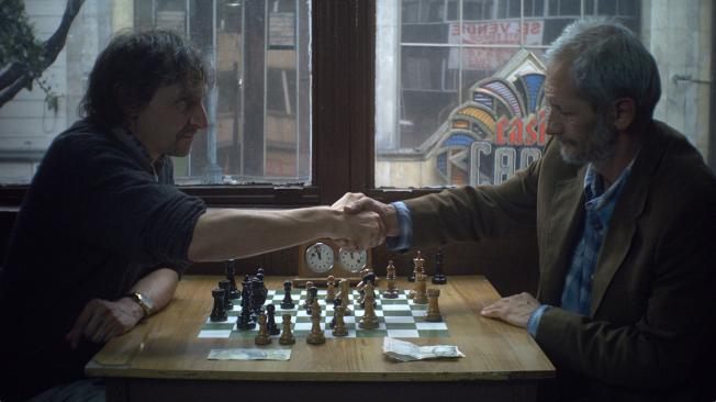 Una de las locaciones para la película fue el histórico club de ajedrez Lasker.