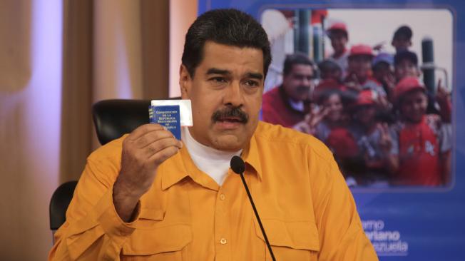 Nicolás Maduro, presidente de Venezuela. Dijo que quiere hablar con respeto con Donald Trump.