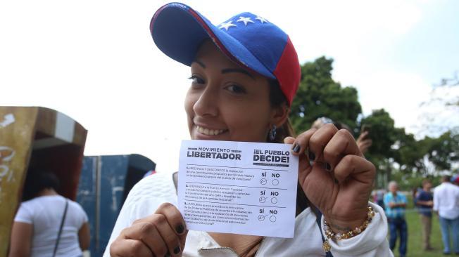 La mayoría de los venezolanos rechazaron las medidas del presidente Nicolás Maduro.