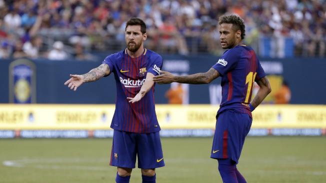 Lionel Messi y Neymar Jr.