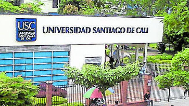 Universidad Santiago de Cali en el sur de la ciudad.