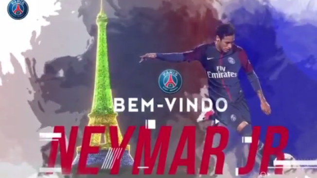 Los videos con los que el PSG saluda y le da la '10' a Neymar