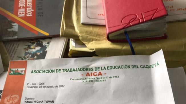 El sindicato de maestros del Caquetá envío esta carta a la ministra de Educación, Yaneth Giha, en la que le exigen una pronta solución a los problemas que tiene el PAE en la región.