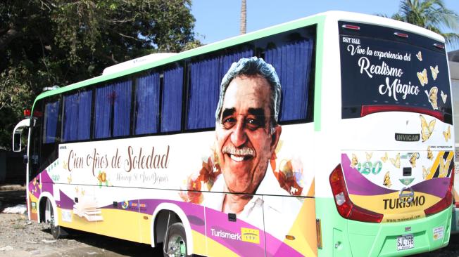 El bus de Gabo sale cada sábado a las 8 a.m. hacia Aracataca.