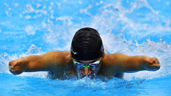 La natación le abrió las puertas al deporte, disciplina en la que tuvo éxito en las diferentes competencias.