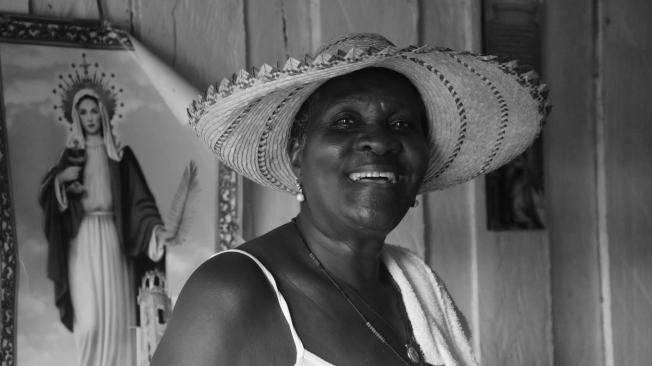 La maestra Inés Granja nació en Timbiquí, en 1951.