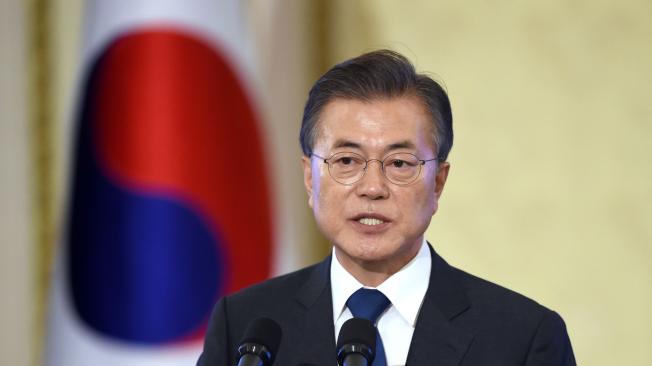 Moon Jae-in, presidente de Corea del Sur.