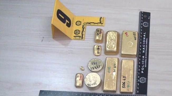 El oro fue analizado por los entes investigadores