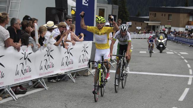 Miguel López y su triunfo en el Tour de l'Avenir del 2014.