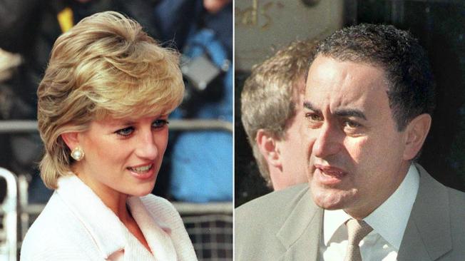 Diana de Gales y Dodi Al-Fayed.