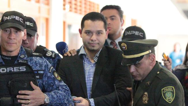 El exfiscal Luis Gustavo Moreno se presentó ayer ante la Corte Suprema de Justicia.