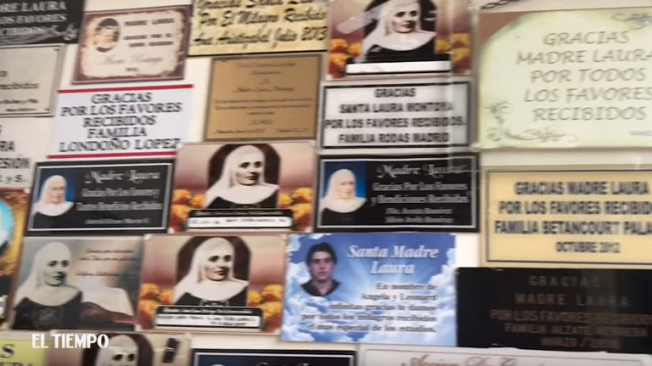 Reliquias de la madre Laura fueron trasladadas a La Macarena