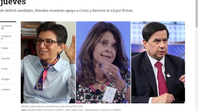 López, Ramírez y Cristo, las movidas políticas de este jueves