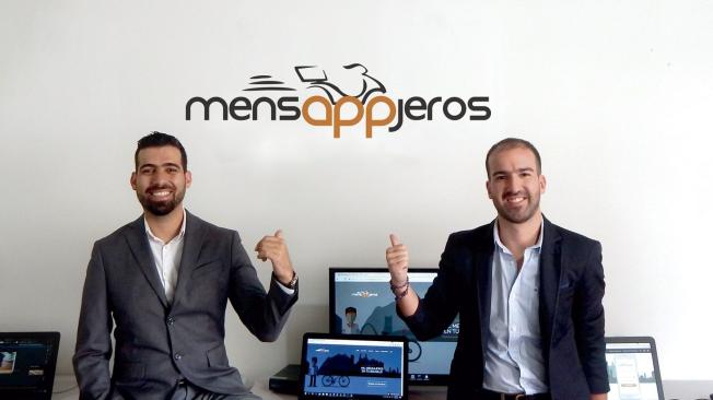 Julio César González y Rafael Jáller son dos de los creadores de la aplicación, en la que trabajan unas 800 personas.