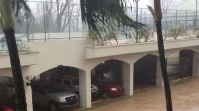 Varios ríos se han desbordado por el huracán María en Puerto Rico.