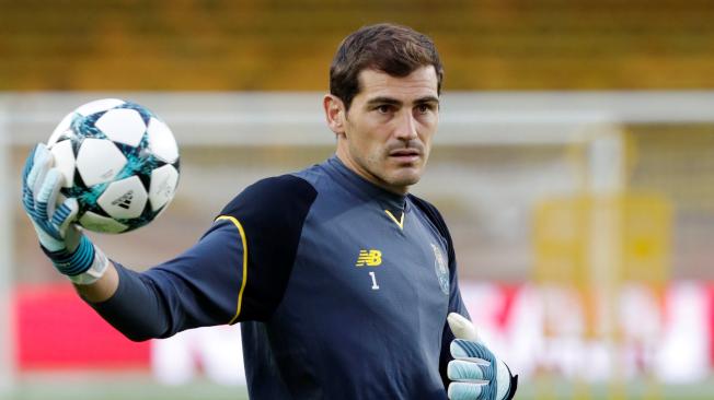 Iker Casillas, arquero del Porto.