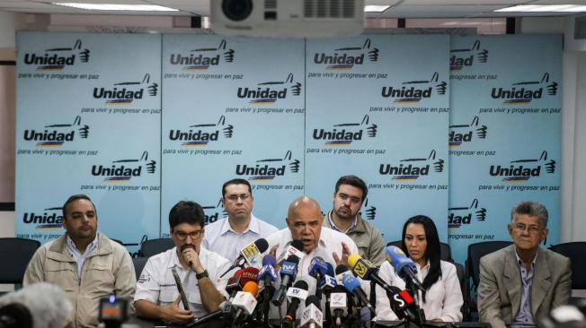 La oposición venezolana dijo que no hay condiciones para un nuevo acercamiento para el diálogo con el gobierno.