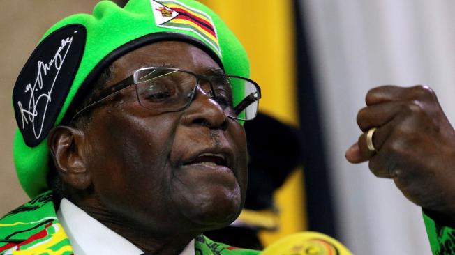 Robert Mugabe, presidente de Zimbabue.
