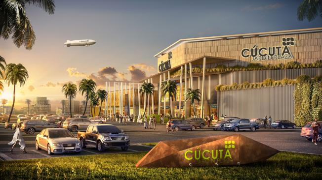 Esta animación ilustra cómo se verá el centro comercial Jardín Plaza en su fase final, que estará prevista para finales de 2018.