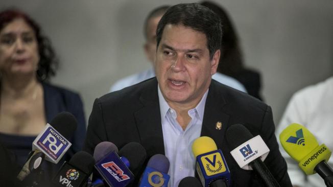 El presidente de la comisión de Política Exterior del Parlamento venezolano, el opositor Luis Florido.