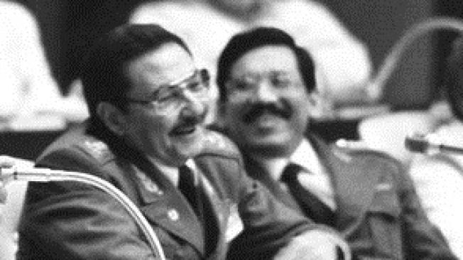 Raul Castro, presidente de Cuba joven