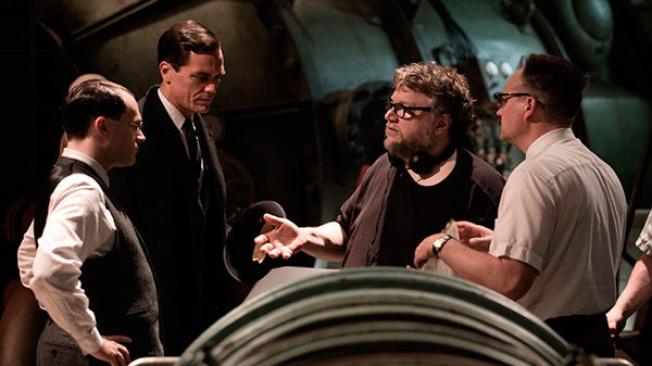 Guillermo del Toro en la dirección de La forma del agua.