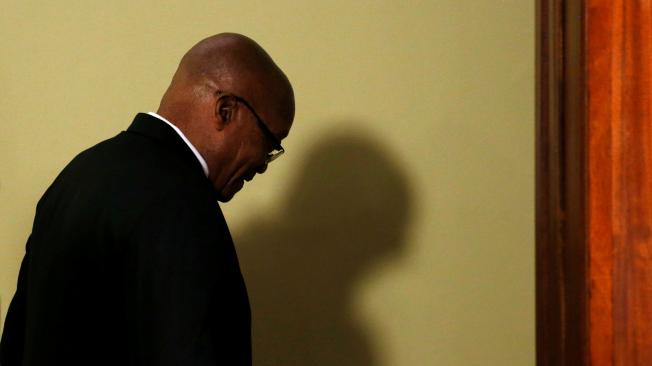 Jacob Zuma, el ahora expresidente de Sudáfrica, salpicado en grandes casos de corrupción.