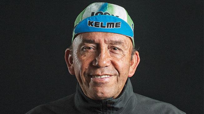 El ciclista colombiano Fabio Parra.