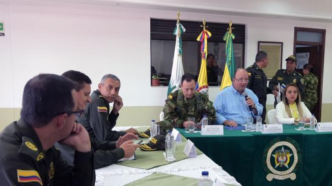 El Ministro analizó con las autoridades cada Item de seguridad en Cauca