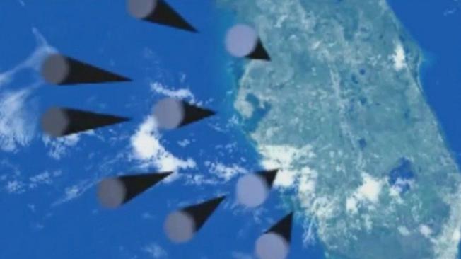 En el video mostrado por Putin se veían los misiles dirigiéndose a la península de Florida, en Estados Unidos.