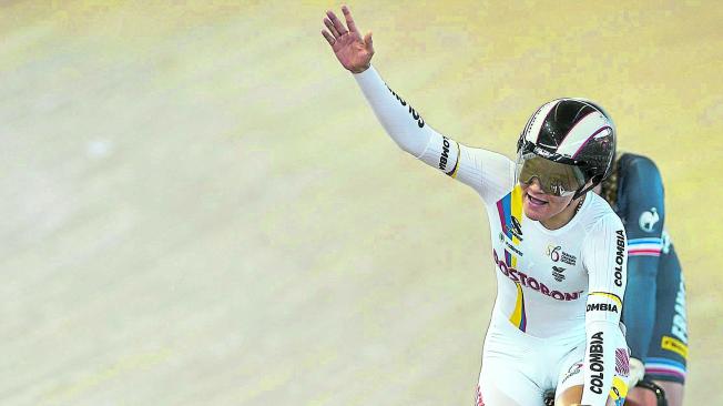 La colombiana Martha Bayona, actual subcamepona mundial del keirin, buscará este domingo la medalla de oro en la pista del velódromo de Apeldoorn (Holanda).