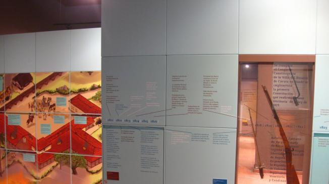 El museo cuenta la historia de la región.