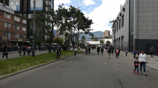 Punto de votación: Corferias, Bogotá.